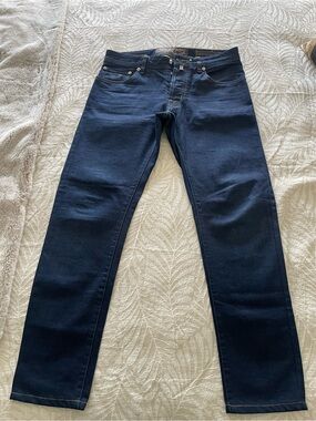 Jacob Cohen Men's Slim Straight Dark Blue Jeans